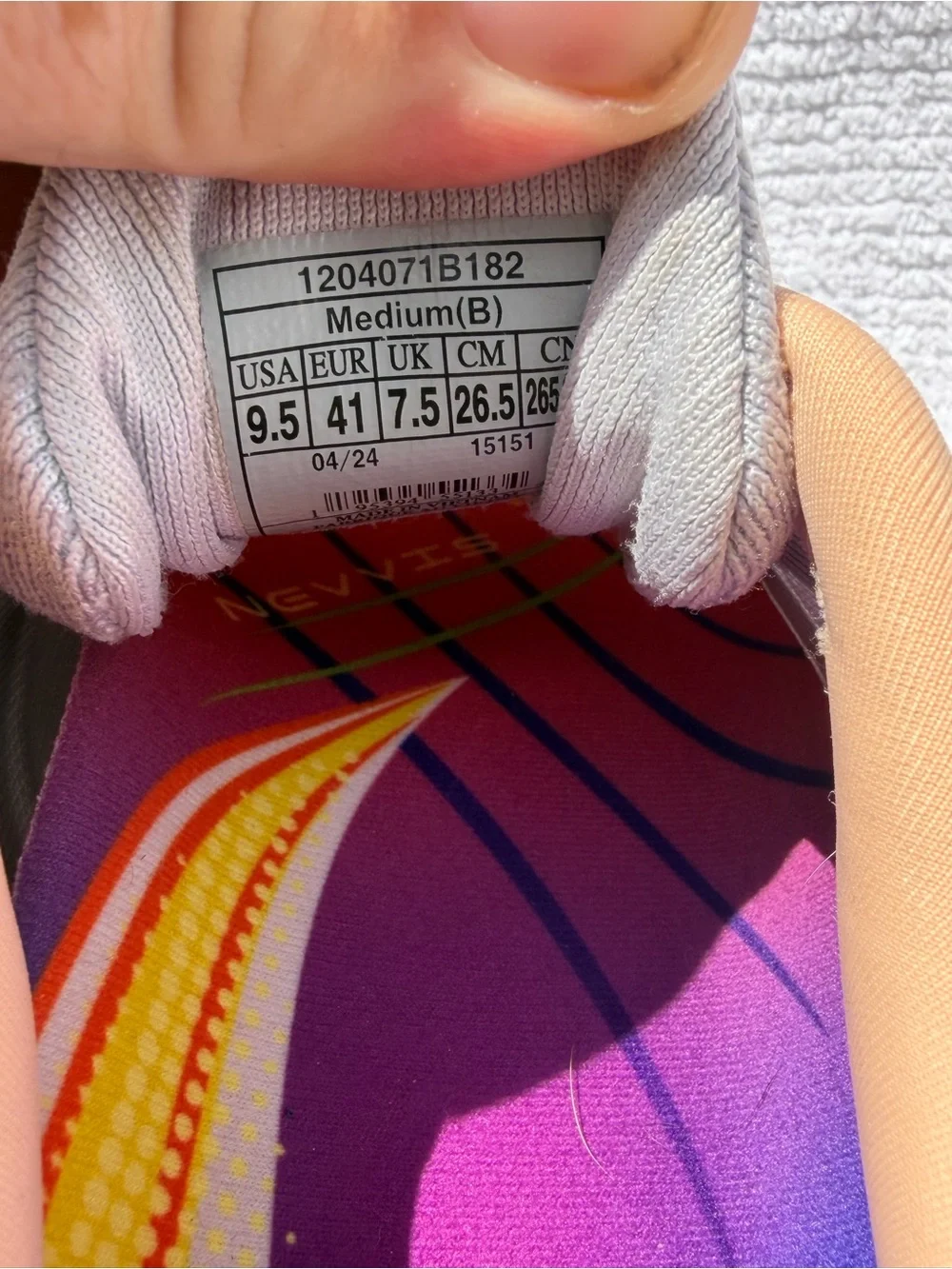 Brooks Ghost 16 Women’s 9.5 B Haze Blueprint Peach Running Shoes 1204071B182